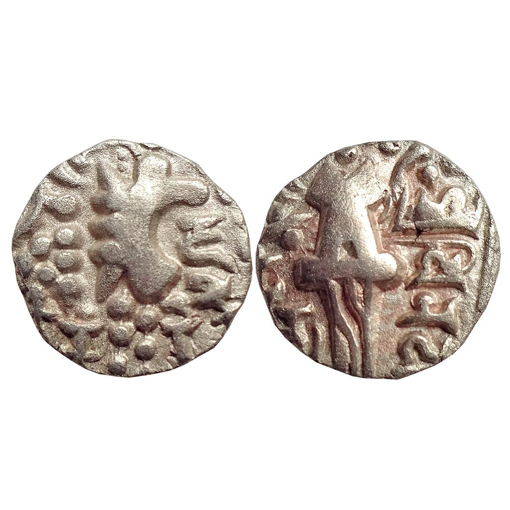 Hindu Medieval Kashmir Karkota Dynasty Vinayaditya Debased Gold Dinara