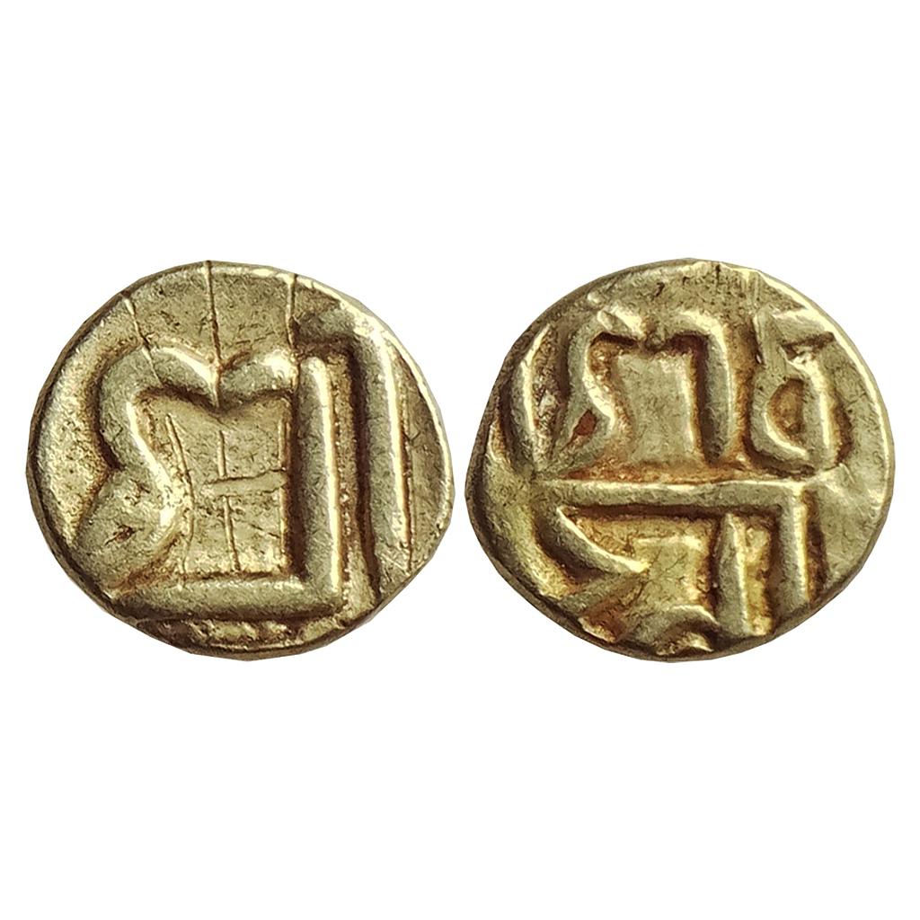 Nepal Shiva Simha Malla Dynasty Gold Mashaka