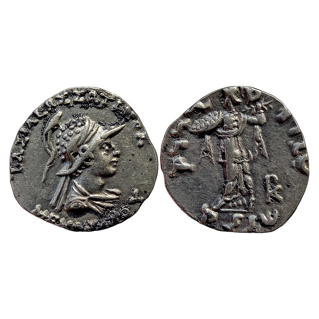 Ancient Indo-Greeks Menander I Silver Drachm