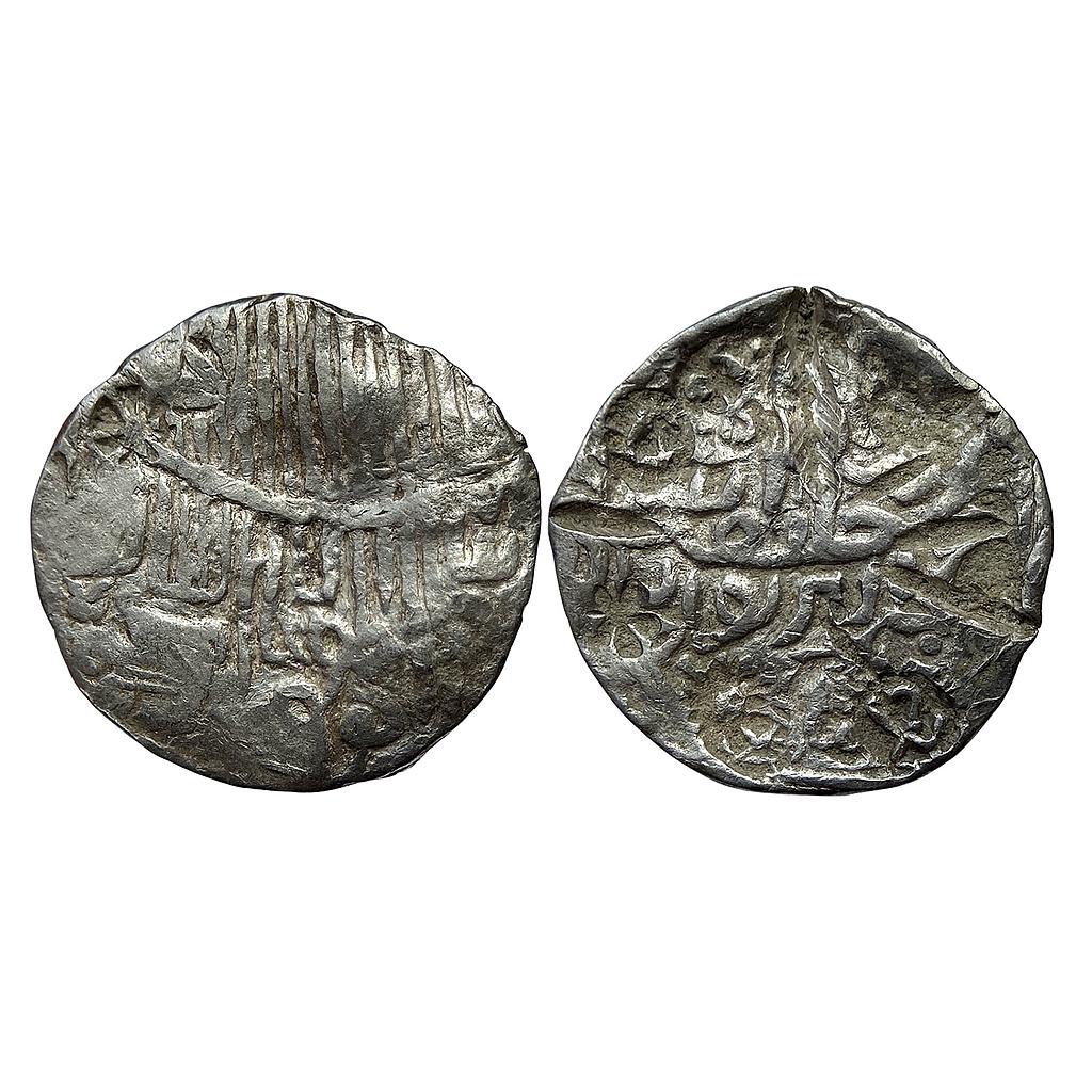Bengal Sultan Rukn al-din Barbak Shah NM Silver Tanka