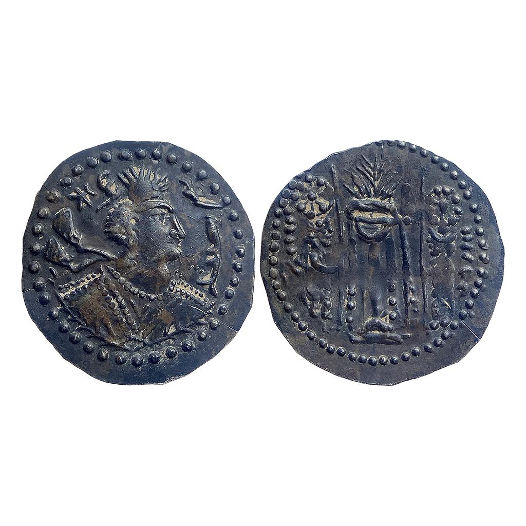 Ancient Kabul region Nezak Huns Anonymous Copper Unit