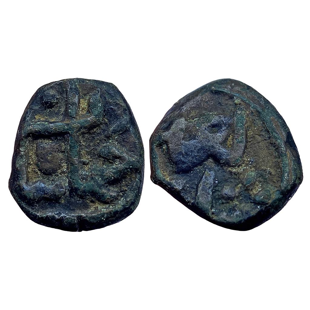 Bahamani Sultan Ala al-Din Ahmad Shah II Copper 1/9th Ghani