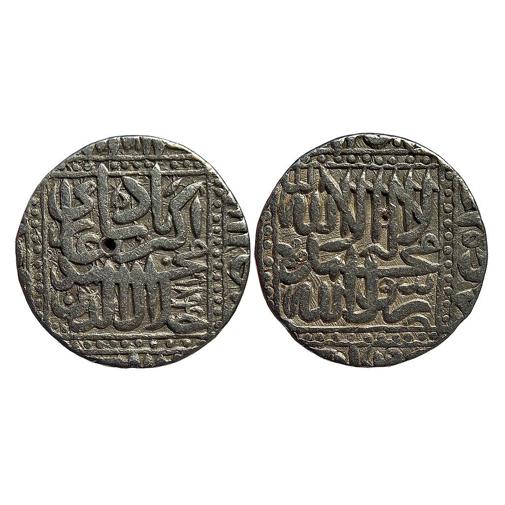 Mughal Akbar Anhirwala Patan Mint Silver Rupee