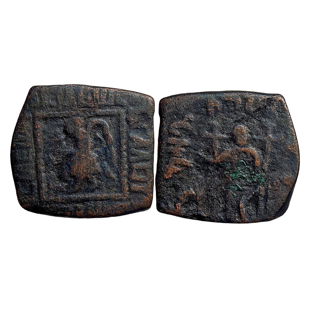 Ancient Indo-Scythians Spalirises Copper Unit