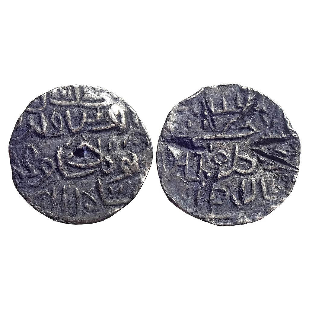 Bengal Sultan Jalal Al-Din Muhammad Shah Second Reign Muazzamabad Mint (By Style) Silver Tanka