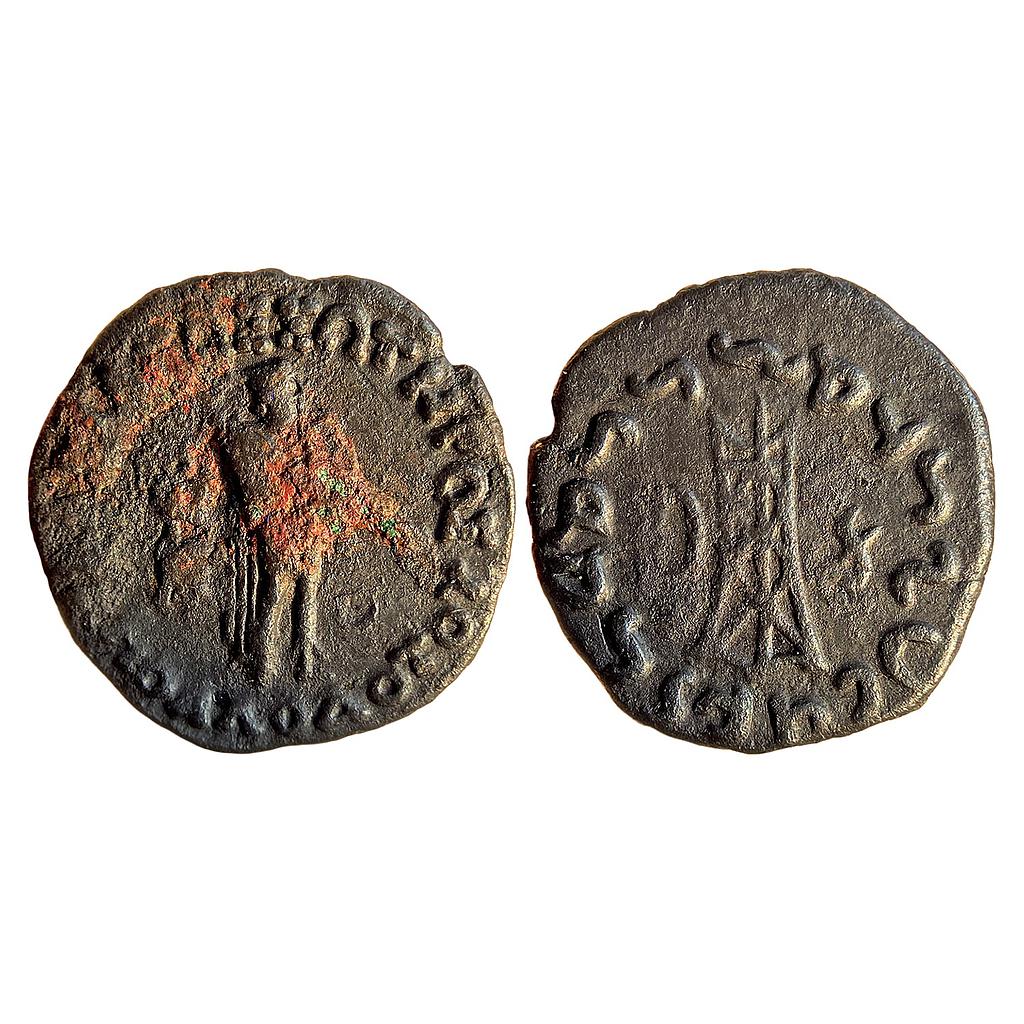 Ancient Indo-Greeks Apollodotus II Bronze Unit