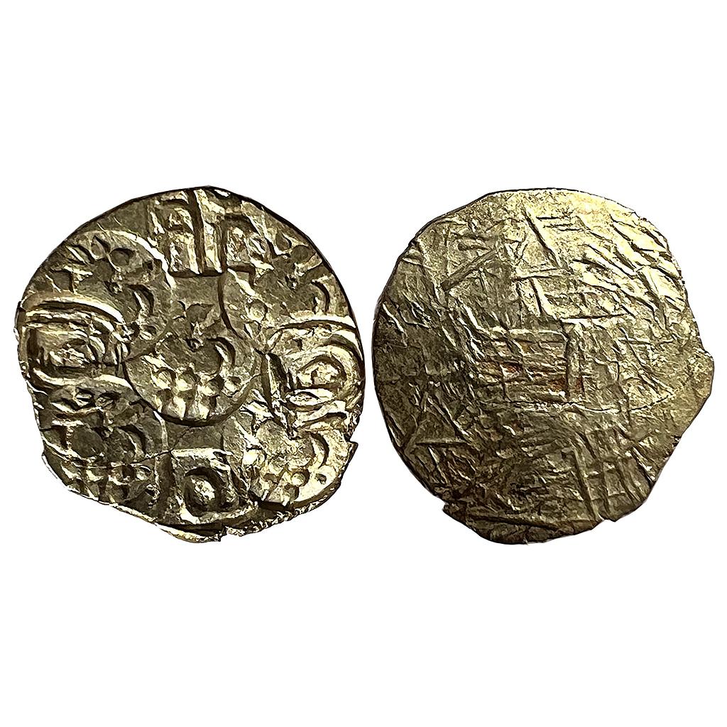 Hindu Medieval Chalukyas of Kalyana Or feudatories Gold Gadhyana