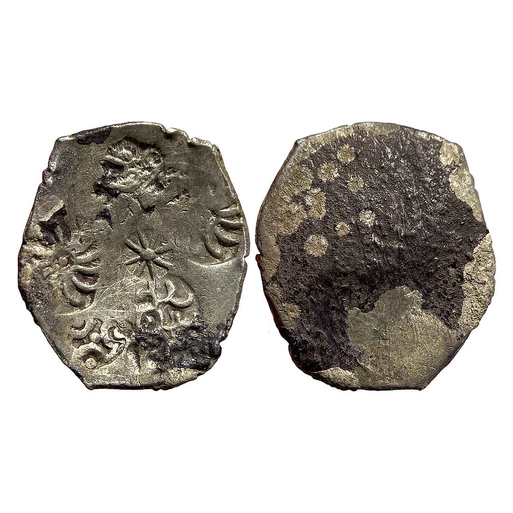 Ancient Archaic Punch Marked Coinage Kashi Mahajanapada from middle Ganga valley Silver Vimshatika