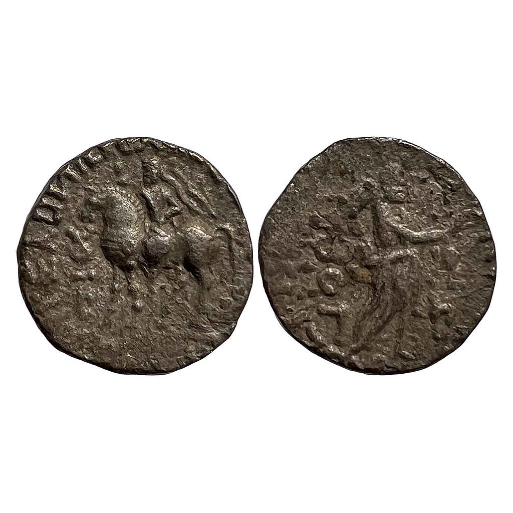 Ancient Indo Parthians Abdagases I Billon Tetradrachm