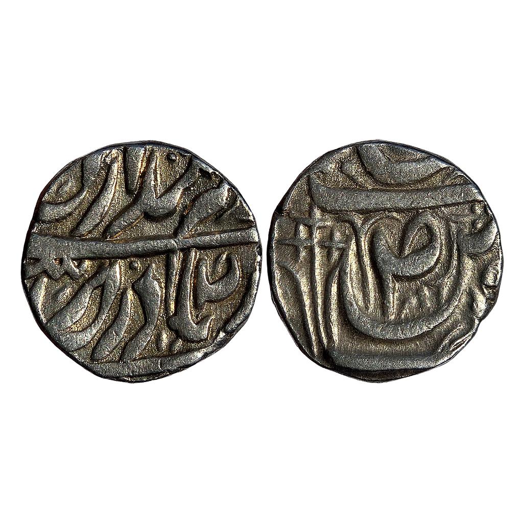 IPS Patiala State Karam Singh INO Ahmad Shah Durrani Sahrind Mint Silver Rupee