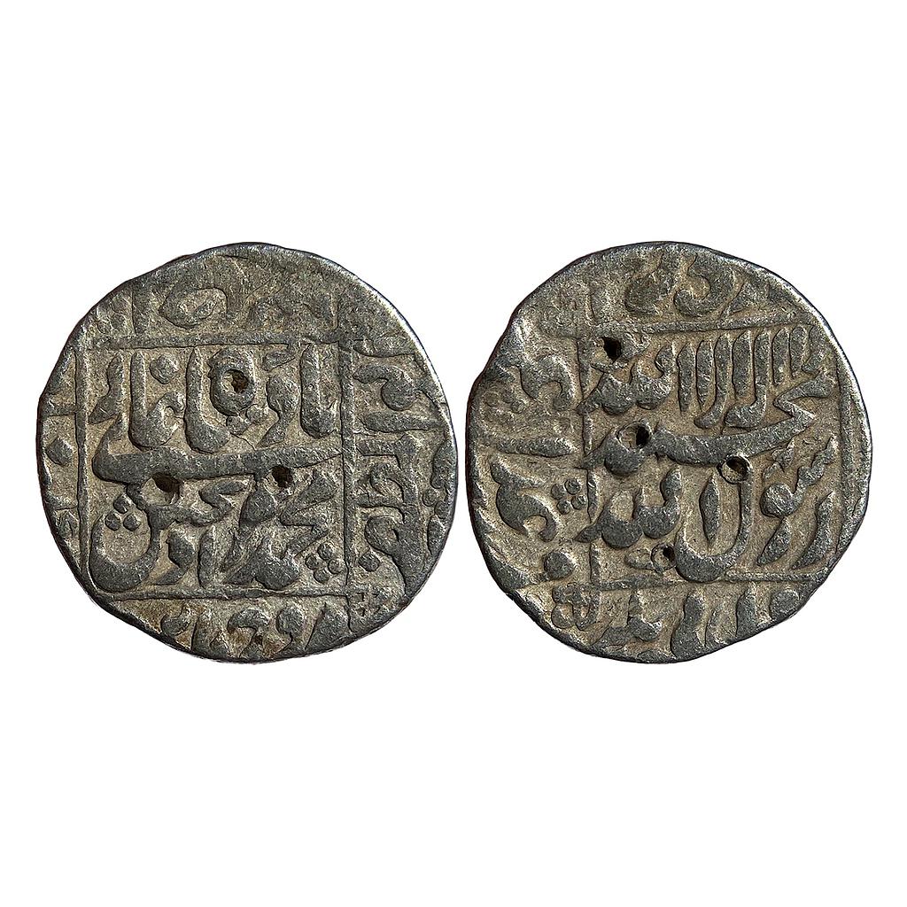 Mughal Murad Bakhsh Khambayat Mint Silver Rupee