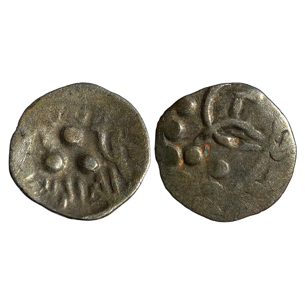 Abbasid Multan Al-Rabi governor sub-governor NM ND Silver Qanhari 1/5 Dirham