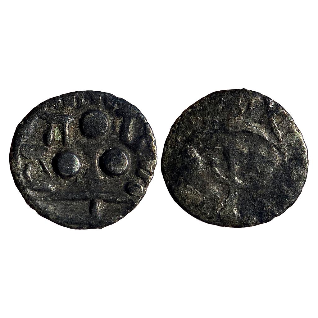 Pre-Islamic Multan Chach Dynasty of Alor NM ND Silver Damma